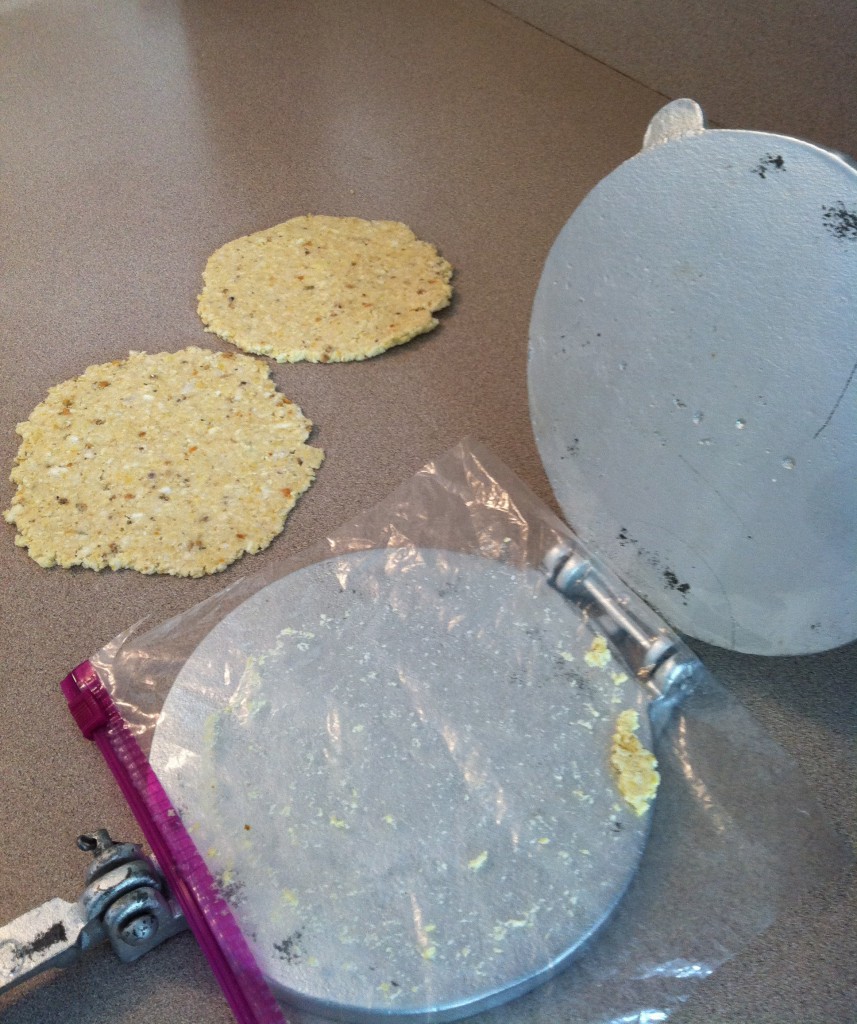 handmade corn tortillas