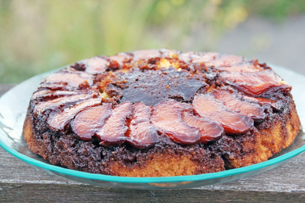 peach upside down cake recipe