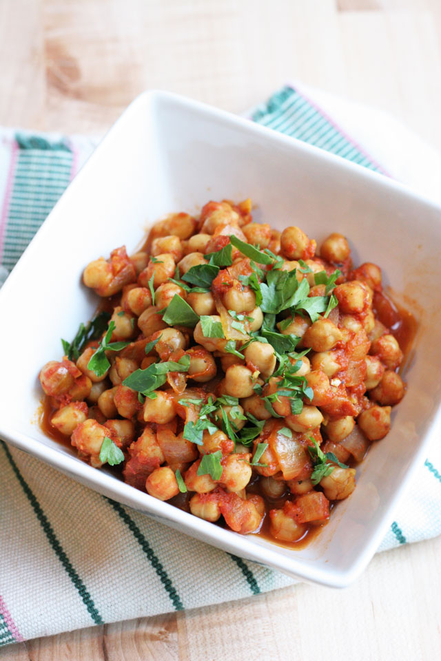 Chole Chana Masala - not just baked