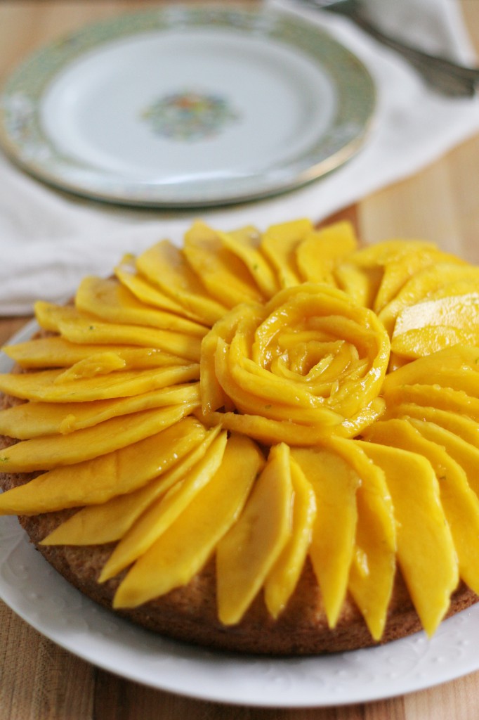 Citrus Olive Oil Mango Cake