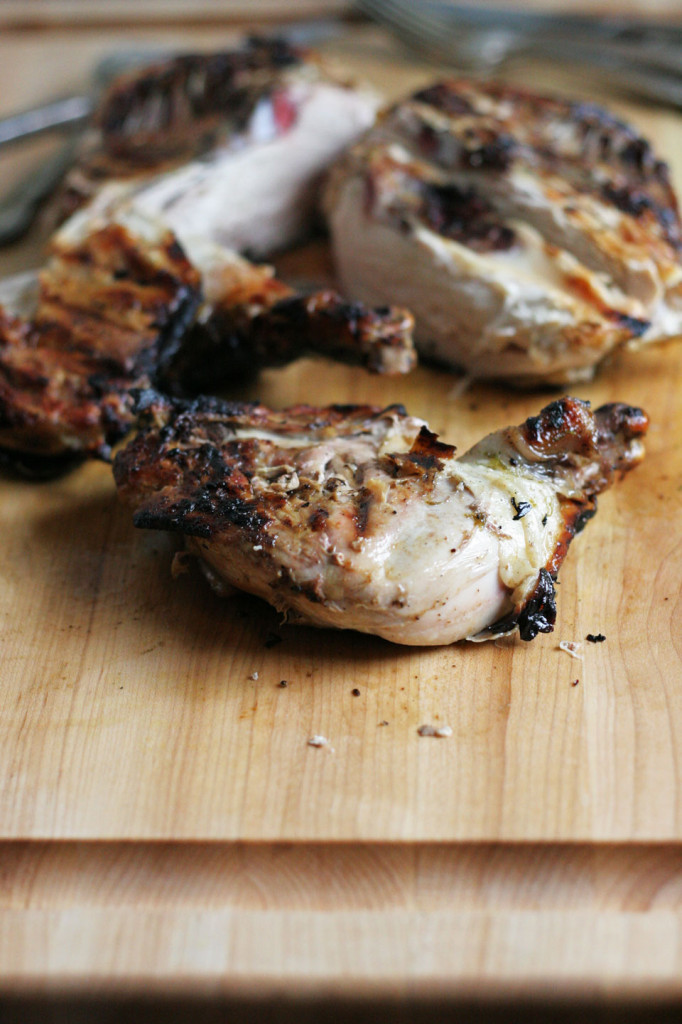 Brick Grilled Lime Chicken