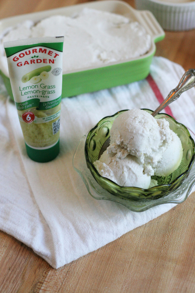 Lemon Grass Coconut Milk Sorbet