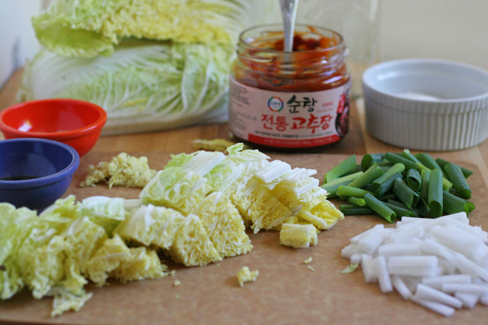 Making Kimchi at Home