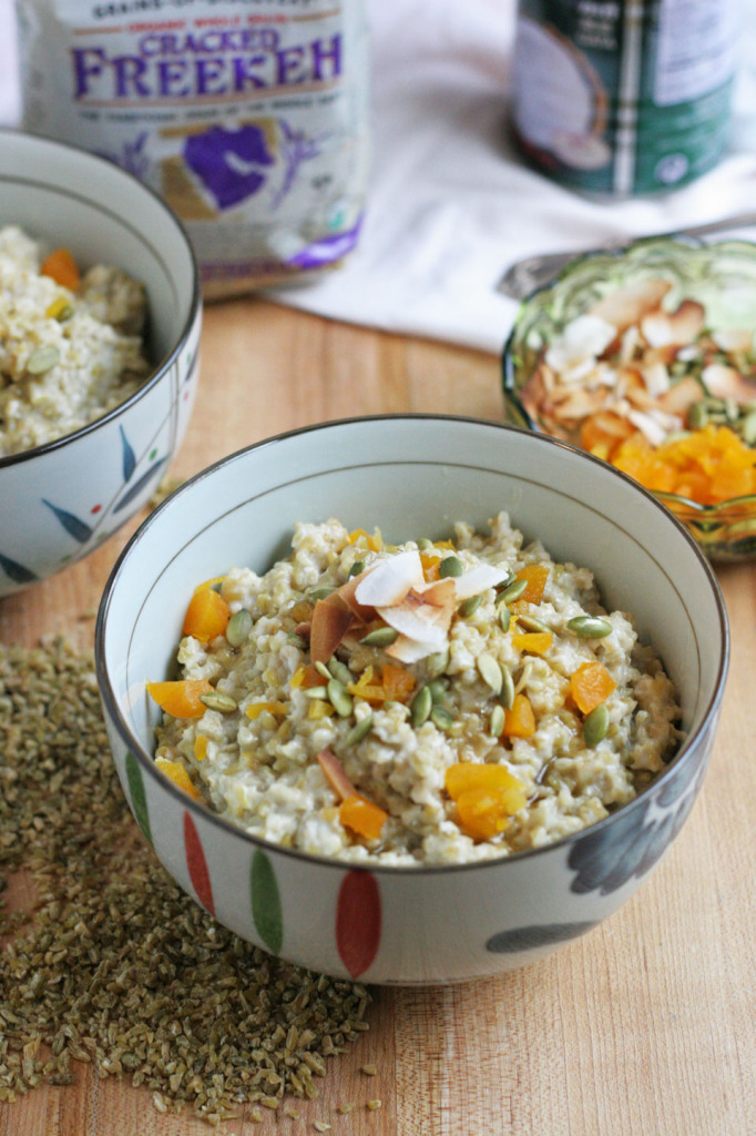 Freekeh Breakfast Bowl