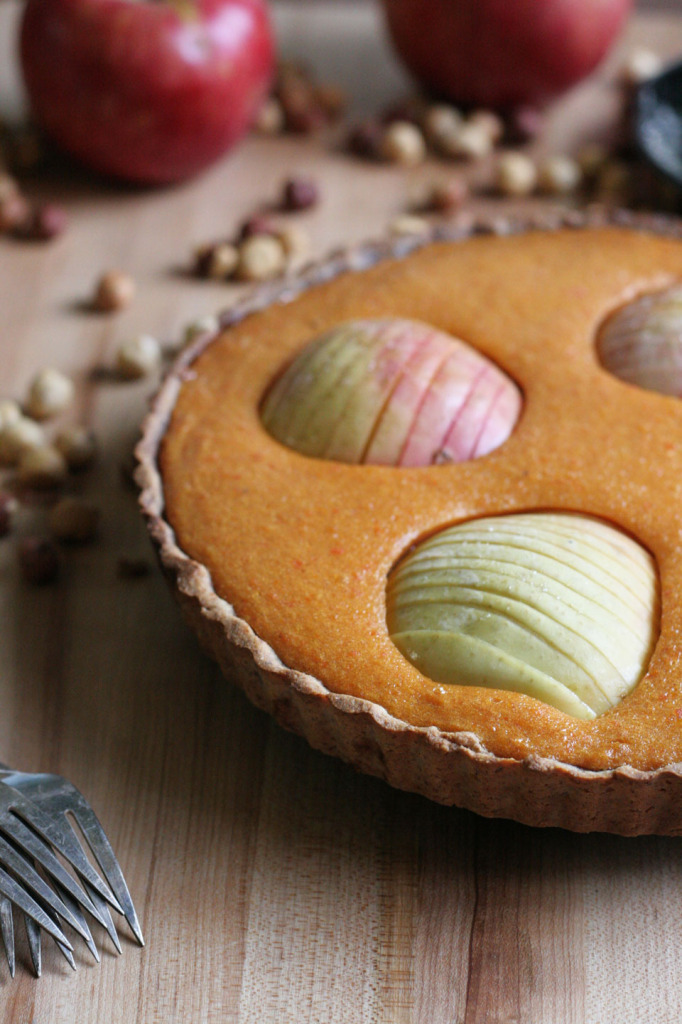 Persimmon Apple Tart