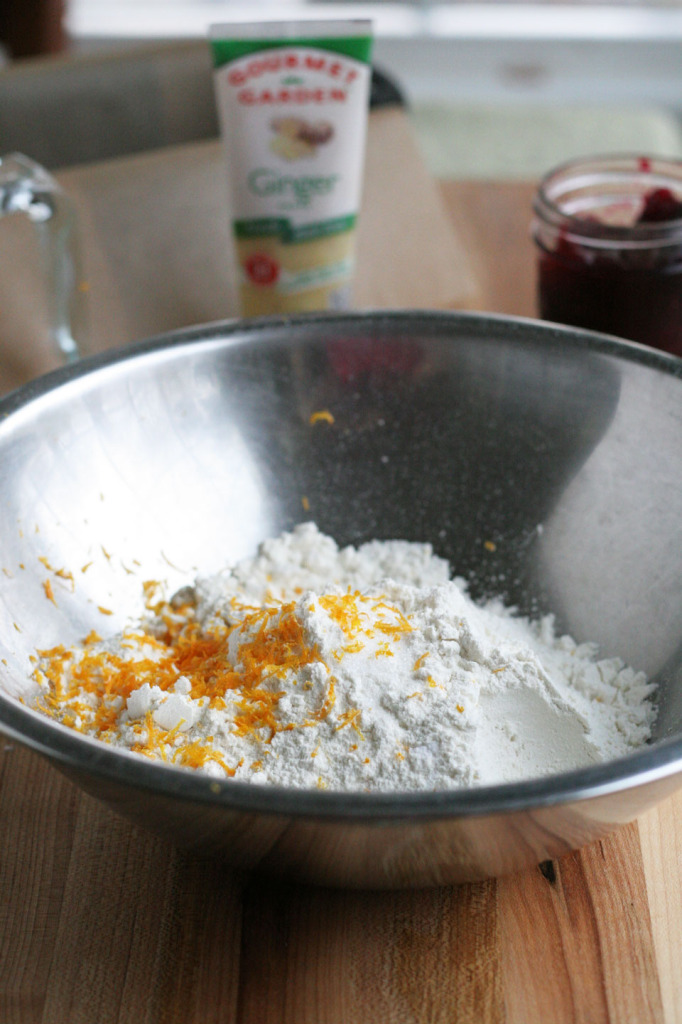 Ginger Cranberry Sauce Bread