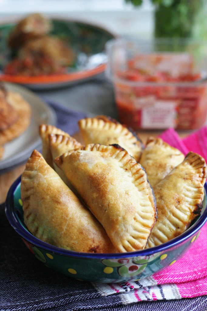 Salsa Chicken Empanadas