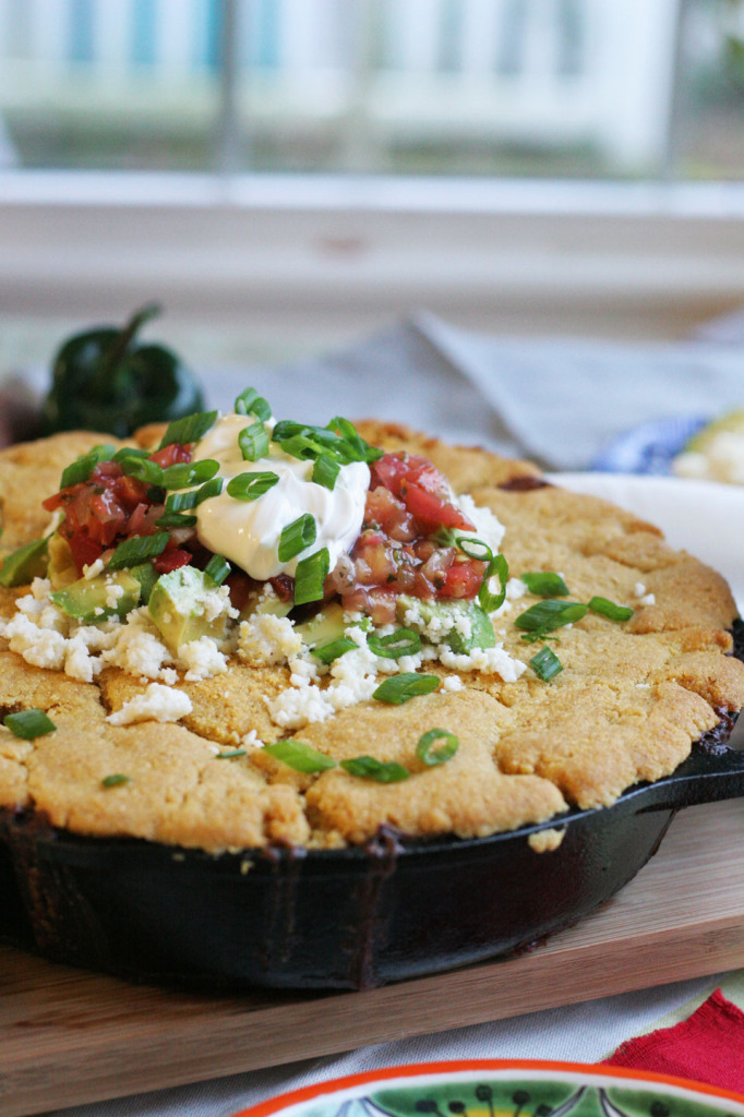 Black Bean Tamale Pie