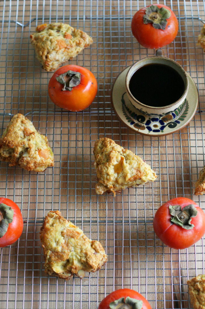 Persimmon Hazelnut Scone