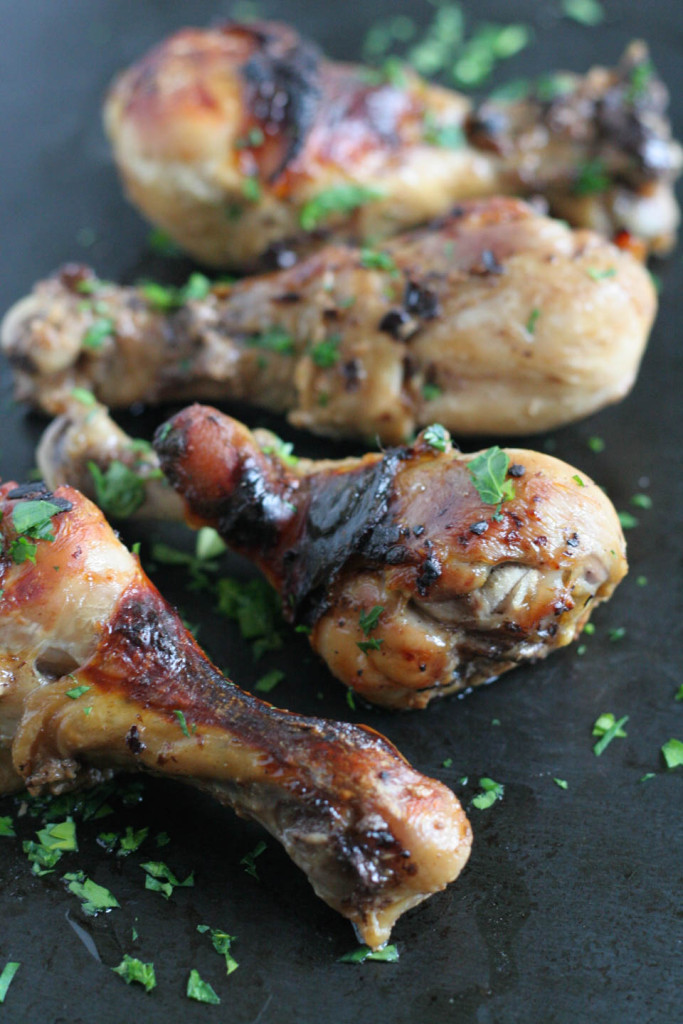 Black Bean Garlic Marinated Drumsticks- Easy three ingredient recipe