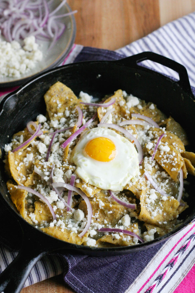 Easy Chilaquiles Verdes