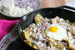 Easy Chilaquiles Verdes