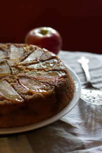 Brown Sugar Upside Down Apple Cake