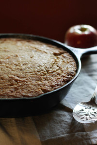 Brown Sugar Upside Down Apple Cake