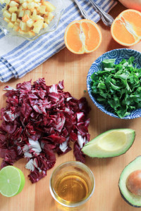 Warm Freekeh Salad with Citrus Dressing