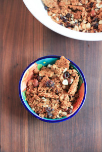 Dried Cherry Hazelnut Granola