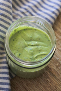 Creamy Avocado Cilantro Dressing