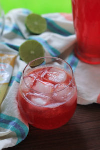 Sparkling Raspberry Ginger Limeade