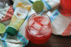 Sparkling Raspberry Ginger Limeade