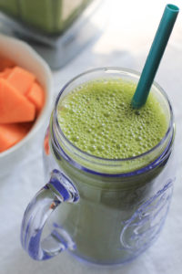 Cantaloupe Peach Smoothie