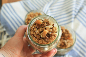 Fig Apple Hazelnut Granola